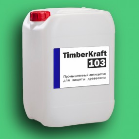 Промышленный антисептик для защиты древесины TimberKraft 103, канистра 35 кг